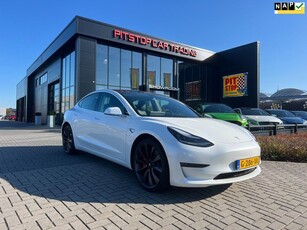 Tesla Model 3 Performance AWD, 75 kWh, 462pk, Autopilot, 19