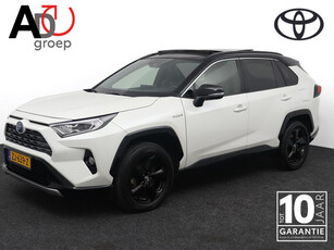 Toyota RAV4 2.5 Hybrid AWD Bi-Tone | Trekhaak | 1650 kg trekgewicht | Panorama dak | 360 Camera | JBL Audio |