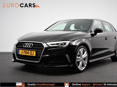 AUDI A3 Sportback 40 TFSI 190pk Sport S-Line S-Tronic | Navigatie | Climate Control | Led | Stuurwiel Verwarming | 18