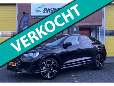 Audi Q3 SPORTBACK 1.5 TFSI s-line. virtueel. leer