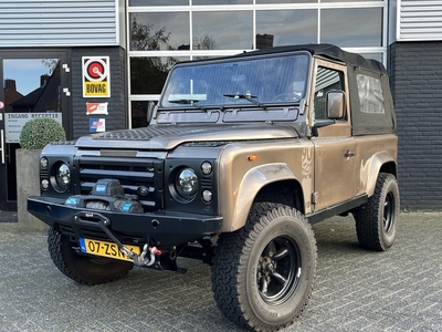 Land Rover Defender 90 3.5 V8 Cabriolet LEER, SPORTSTOELEN