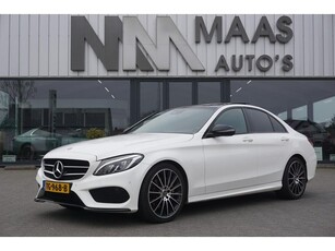 Mercedes-Benz C-klasse 180 AMG NIGHT PANORAMADAK 19 inch