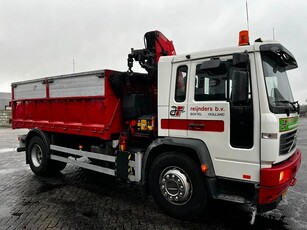 Volvo FL 619 4X2 low km 163818 wit Fassi Crane F110C