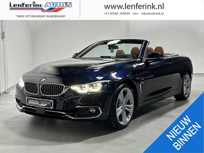 BMW 4-serie Cabrio 430i X-Drive 4x4 Luxury Facelift Leder