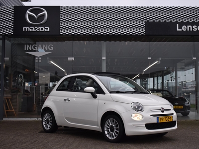 FIAT 500 500c 1.2 69pk Popstar | Nieuwe distributieriem | Airco | 4 cilinder | Bluetooth | Cabrio | Elek. ramen | Incl. BOVAG garantie & afl. beurt!