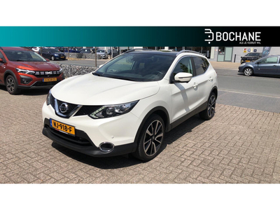 Nissan Qashqai 1.2 DIG-T 115 X-Tronic N-Connecta AUTOMAAT | NAVIGATIE | 360° CAMERA | PANORAMADAK | PARKEERSENSOREN V&A | LMV 19