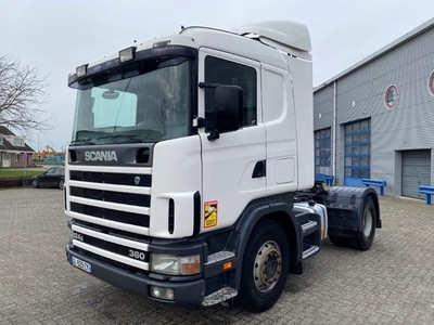 Scania 124-360 / RETARDER / HYDRAULICS / STEEL-STEEL /