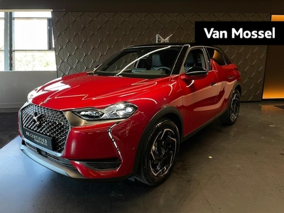 DS DS3 Crossback 1.2 PureTech Grand Chic Automaat | 130 pk | Carplay | Stoelverwaring | Leder interieur | Parkeersensoren | Camera | 180 graden camera