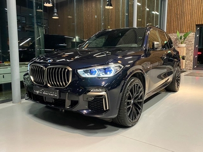 BMW X5 M50D Grijs kenteken, HUD, pano, trekhaak, 22