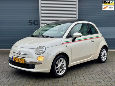 Fiat 500 1.2 Lounge Pano/Parelmoer/Lm 2009