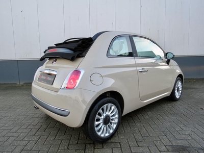 Fiat 500 C 0.9 TwinAir Turbo Cappuccino *Airco *Unieke kleur