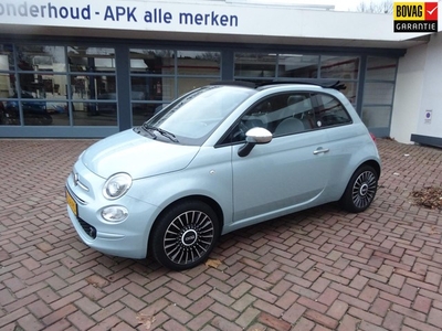 Fiat 500C 1.0 Rockstar Cabrio Unieke kleur! Navi./Apple Car