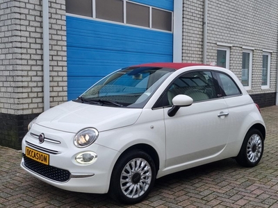 Fiat 500C 1.2 Lounge Navigatie-Cruise-Carplay-Led-Pdc