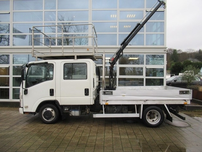 Isuzu N-serie NLR 85 3.0D 110KW HIAB 008T Kraan Crane DOKA