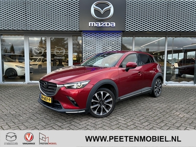 MAZDA CX-3 2.0 SkyActiv-G 120 GT-M Automaat | CAMERA | RADAR CRUISE | KEYLESS | DEALERONDERHOUDEN |