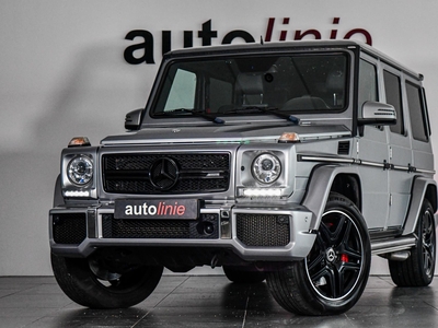 MERCEDES G-KLASSE 63 AMG Edition 463, Designo Platinum, Schuifdak, Distr+, Memory, Trekh, H&K, Stoelkoeling, Dodeh, CarPlay!