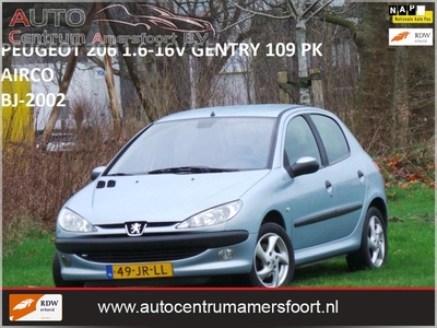 Peugeot 206 1.6-16V Gentry ( INRUIL MOGELIJK )