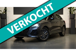 Audi Q3 35 TFSI S-Line Automaat-BLACK OPTIK-CLIMA-NAVI-HALF LEDER-LED-SOUND-SPOOR ASSIST-RIJD ASSIST-WINTERPAKKET VERKOCHT