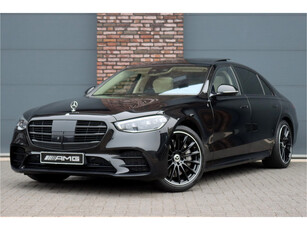 Mercedes-Benz S-Klasse 580 e 4MATIC Lang AMG Line Aut9 | Airmatic | Chauffeurspakket | MBUX Tablet | Burmester | Vlakkenverwarming | Zonweringspakket | Luchtreinigingspakket | Verwarmd Stuurwiel | HUD |