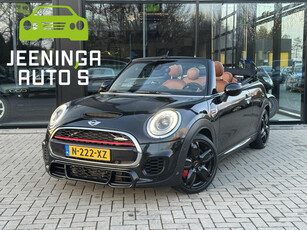 Mini Cabrio 2.0 John Cooper Works Chili | Leder sport | Navi |