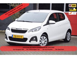 Peugeot 108 1.0 e-VTi Active 2018 Airco 5 Deurs Bluetooth 15x op voorraad!