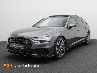 Audi A6 Avant 55 TFSI e quattro Pro Line S Competition 367PK Panoramadak, 360 gr. camera, elek. stoelen, keyless, stoelverwarming, alarm, 20'' lichtmetaal