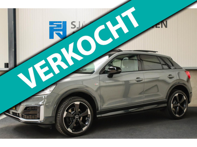 Audi Q2 1.4 TFSI CoD Sport Pro Line S S-line 150pk S-Tronic! 2e Eig|DLR|Panoramadak|Virtual Cockpit|LED|3D Knippers|Leder|Ambiance