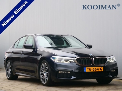 BMW 5 Serie 520i 184pk High Executive Automaat M-Pakket LED