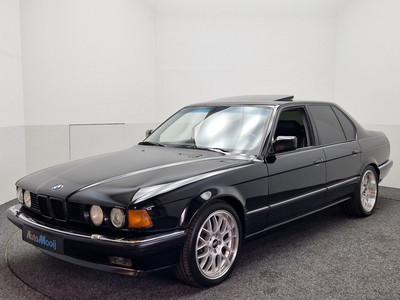 BMW 7 Serie 730i E32 *BLACK EDITION* Zeer netjes / Liefhebbers auto / 18