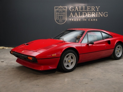 Ferrari 308 GTB Vetroresina A beautiful project car with a lot of potential, A 'matching number' example with a Ferrari Classiche-draft report, Sold new to the United States via Luigi Chinetti, One owner for many decades- with various documents from the p