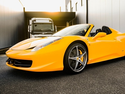 Ferrari 458 Spider 4.5 V8 - Giallo Triplo Strato - Lift - JBL