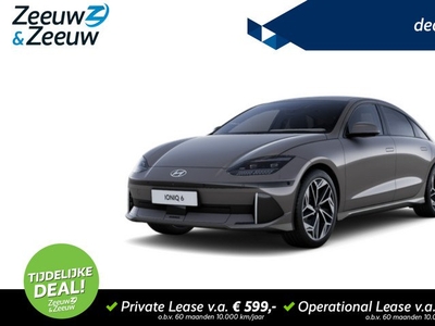 Hyundai IONIQ 6 Lounge 77 kWh | ACTIE! | OP=OP! | Private Lease € 620,- P/M!