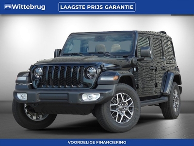 Jeep Wrangler Unlimited 4xe 380PK Sahara LEDERENBEKLEDING