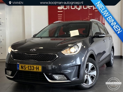 Kia Niro 1.6 GDi Hybrid First Edition Trekhaak, Automaat, Hybride, Nederlandse auto, Navigatie, AppleCarPlay|