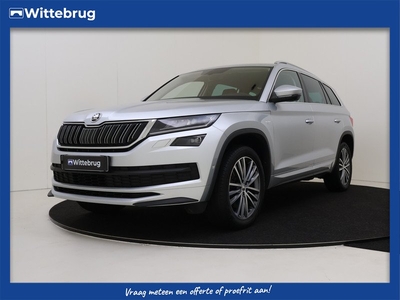 Škoda Kodiaq 2.0 TSI 4x4 Sportline Business Automaat 7 Zitter | Navigatie | Leder | Voorstoelen verwarmd