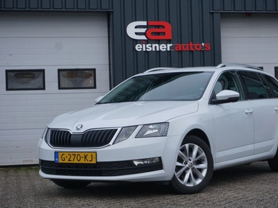 Škoda Octavia Combi 1.0 TSI Greentech Edition | TREKHAAK | HALF LEDER | STOELVERW. | METALLIC WIT |