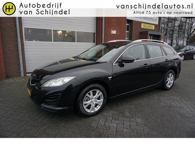 Mazda 6 Sportbreak 1.8 BUSINESS ORIGINEEL NEDERLANDS 1E EIGENAAR!!! AUTOMATISCHE AIRCO CRUISECONTROL LICHTMETALEN VELGEN 4X ELECTR.RAMEN/SPIEGELS