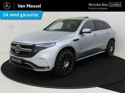 MERCEDES EQC 400 4MATIC Business Solution AMG 80 kWh / Schuifdak/ Memory stoelen/ Nightpakket/ 21 Inch/ Rijassistentiepakket/ Head up display/