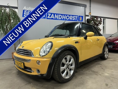 MINI Cabrio 1.6 Cooper (bj 2008)