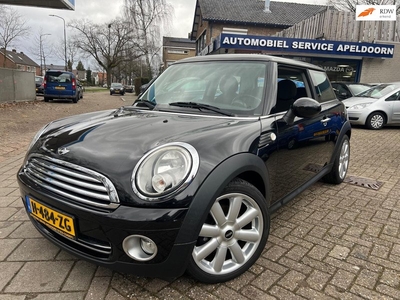 Mini Mini 1.6 Cooper 120 PK*CLIMA*STOELVERW.*MF STUUR*OPEN DAK*HALF LEDER BEKL.*LM.VELGEN