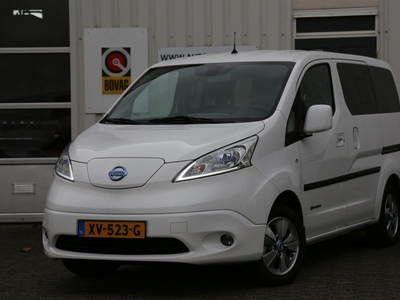 Nissan e-NV200 Evalia 40 kWh invalide inrichting/lift 5 Persoons*NL-Auto*incl. BTW*Rolstoel lift/2x zijschuifdeur/Camera/Stoelverw./Stuurverw./Standka