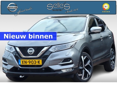 Nissan QASHQAI 1.2 Tekna + | Automaat | Lederen Bekleding | Panoramadak | 19 Inch Velgen