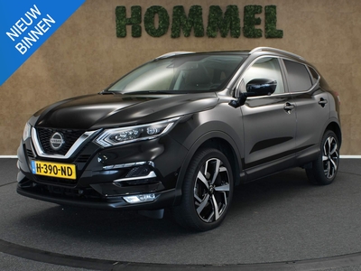 NISSAN QASHQAI 1.3 DIG-T Tekna - NAVIGATIE - VASTE TREKHAAK - PANORAMADAK - ORIGINEEL NEDERLANDSE AUTO - STOELVERWARMING - PARKEERSENSOREN VOOR EN ACHTER - ACHTERUITRIJ CAMERA - ADAPTIVE CRUISE CONTROL