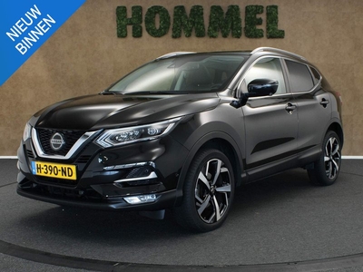 Nissan Qashqai 1.3 DIG-T Tekna - NAVIGATIE - VASTE TREKHAAK - PANORAMADAK - ORIGINEEL NEDERLANDSE AUTO - STOELVERWARMING - PARKEERSENSOREN VOOR EN ACHTER - ACHTERUITRIJ CAMERA - ADAPTIVE CRUISE CONTROL