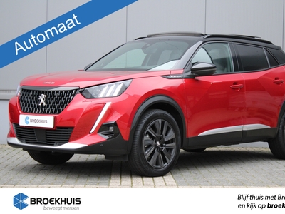 PEUGEOT 2008 1.2 130pk GT-Line Automaat | SCHUIF/KANTELDAK | FOCAL | NAVI | FULL-LED | CAMERA | ADAPTIVE CRUISE | DODEHOEK | CARPLAY/ANDROID AUTO | DEALER-OH |