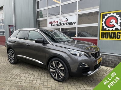 PEUGEOT 3008 1.2 PureTech GT Line O.a: Pano, Keyless, DAB, Nieuwe banden, Etc. All-in prijs!