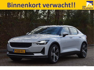 POLESTAR POLESTAR 2 Longe Range Dual Motor 78kWh 408 PK Incl.BTW | NL-Auto | Z+W banden | Pano.dak | Camera | Carplay | Fab.garantie