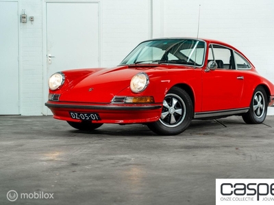 Porsche 911T 1969 | Dogleg | Bahia-rot | Fuchs