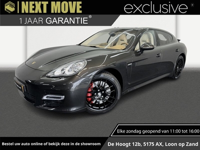 Porsche Panamera 4.8 Turbo✅Panoramadak✅PDK✅1e Eigenaar✅Achteruitrijcamera✅Stoelventilatie✅Stoelverwarming✅Luchtvering✅BOSE✅Open Dak✅