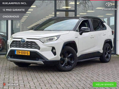 TOYOTA RAV4 2.5 Hybrid AWD Bi-Tone | Treeplanken | Trekhaak | JBL | Carplay - Android auto